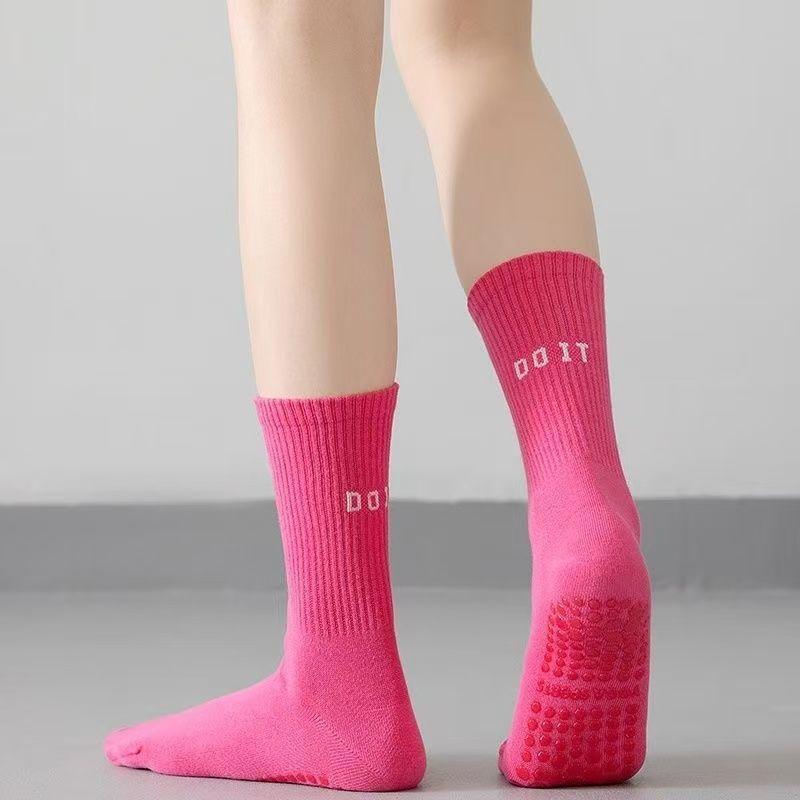 1 Pairs New Colorful Trend Spo - Medias Para Pilates Y Yoga ulasan dan harga