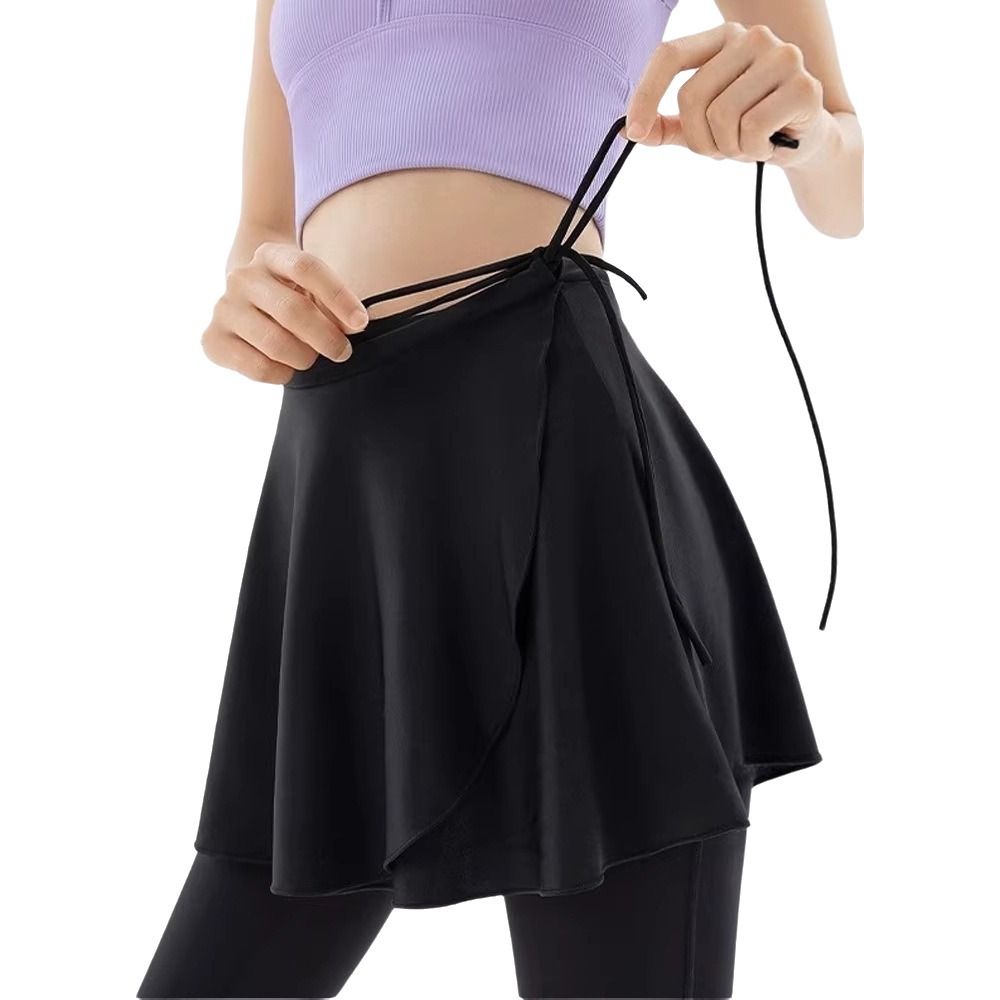 New Ice Silk Yoga Short Skirt  - Pilates Yoga One ulasan dan harga