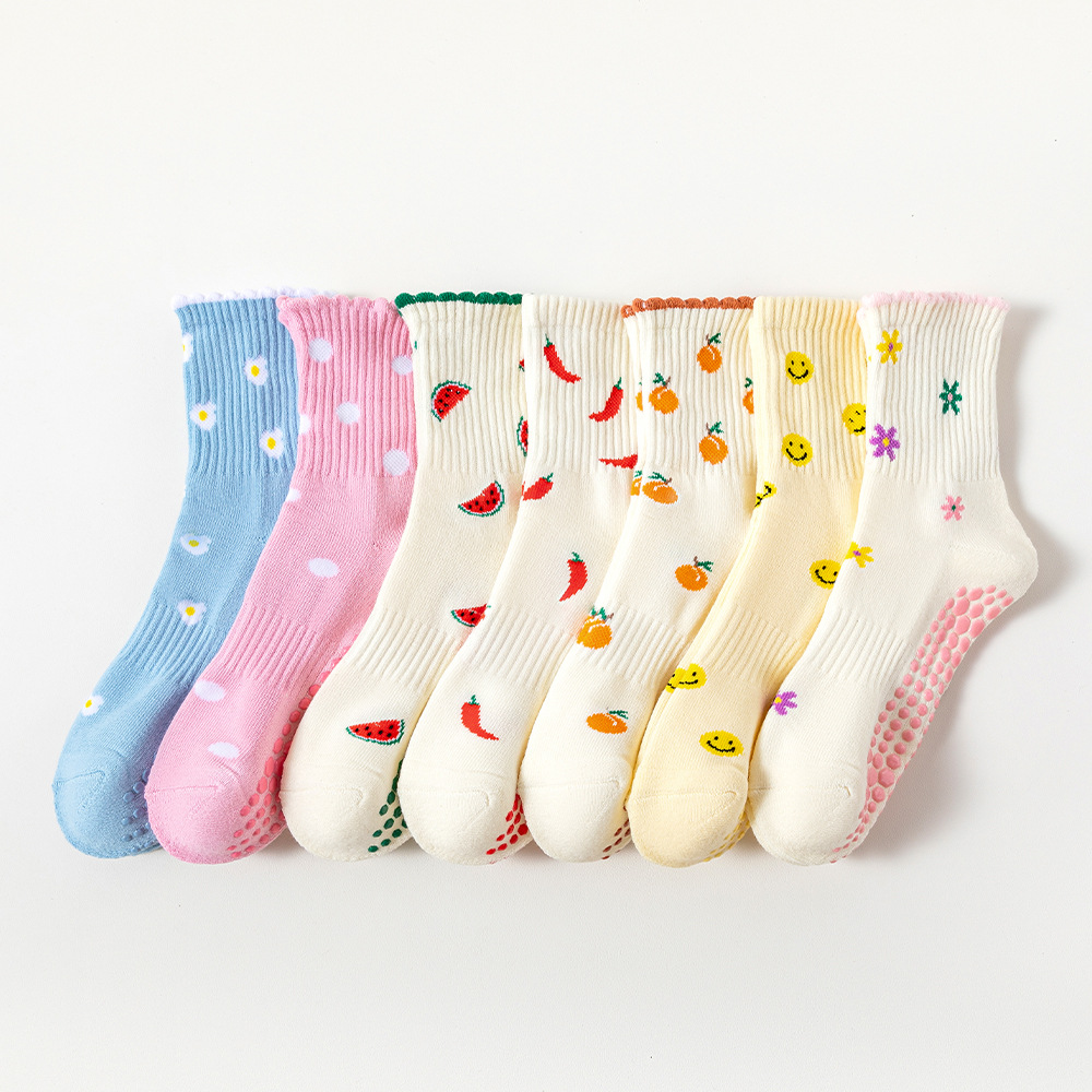 Yoga Socks Women Cotton Terry  - Medias Para Pilates Y Yoga ulasan dan harga