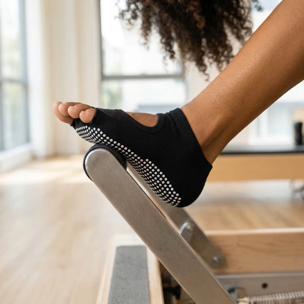Backless Five Toe Yoga Socks O - Medias Para Pilates Y Yoga ulasan dan harga
